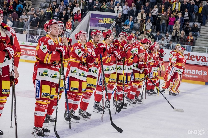 Le HC Bienne est en quarantaine depuis lundi (photo : Jonathan Vallat).