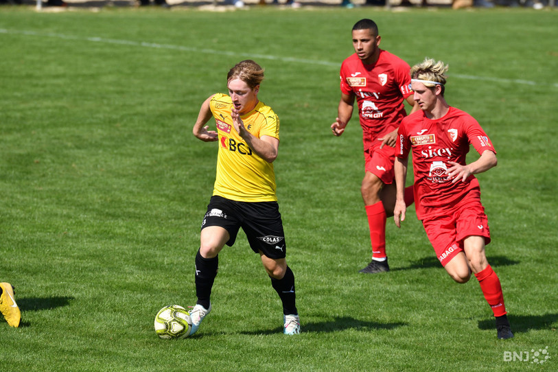 Nathan Garcia a marqué pour les « jaune et noir » mercredi. (Photo: archives) 
