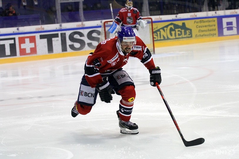 Malgré deux buts de Timothy Coffman, le HCC a finalement perdu contre Sierre.