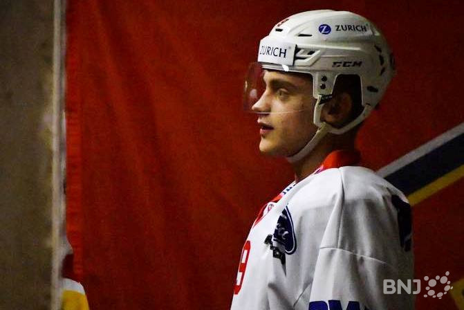 Jérémy Zürcher évolue avec les Juniors U20 Elites du HC Bienne (photo : Facebook Jérémy Zürcher).