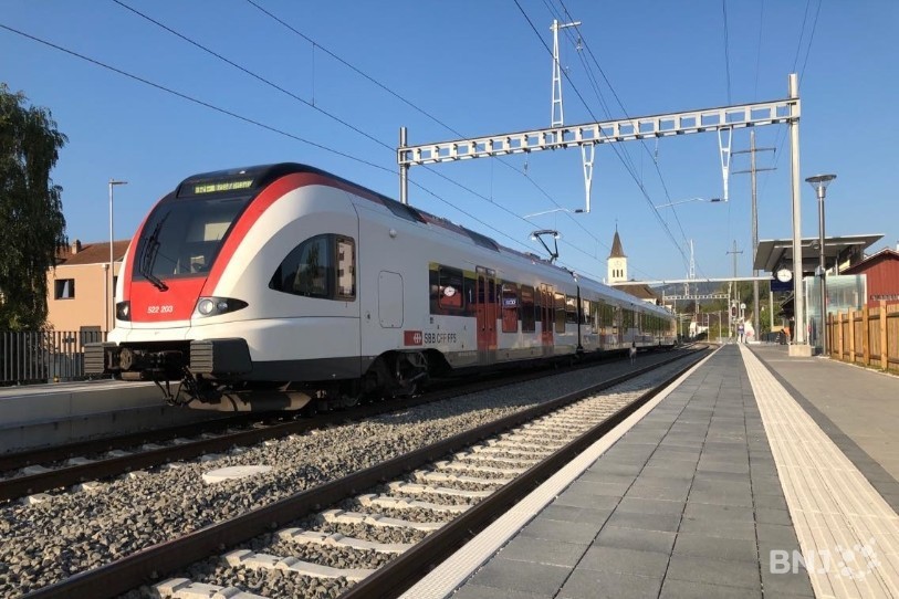 Le trafic ferroviaire sera interrompu entre Bassecourt et Delle, et remplacé par des bus..