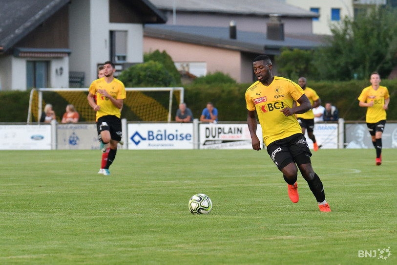 Stéphane Menanga, sorti du banc, a permis au FCB de sceller la « remontada » des « jaune et noir ». (Photo: archives)