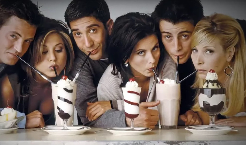 Les six amis new-yorkais de la série Friends. (Photo: NBC News)