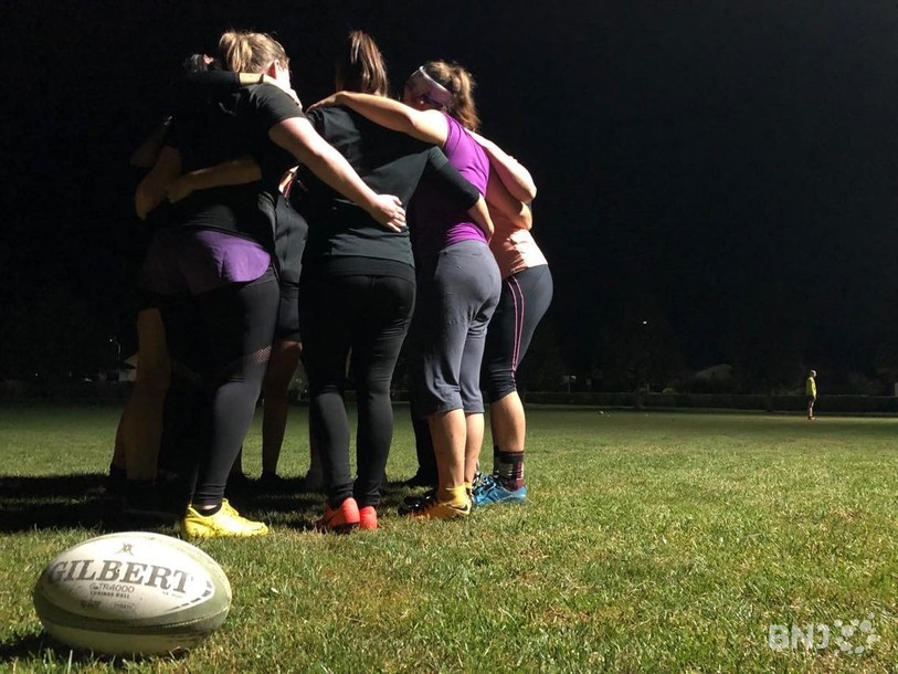 L'équipe féminine de l'Union Jura Rugby a été créée l'an dernier.