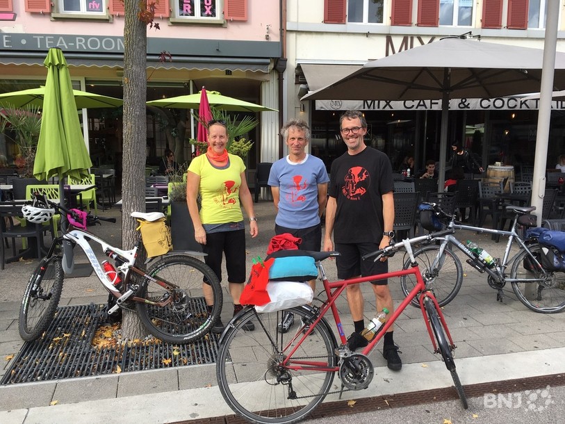 Trois cyclistes sont partis de Delémont vendredi, d'autres les rejoindront en route.