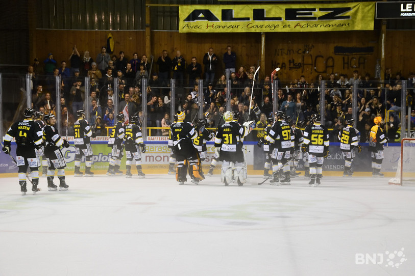 Une victoire vaut toujours une belle communion avec le public!