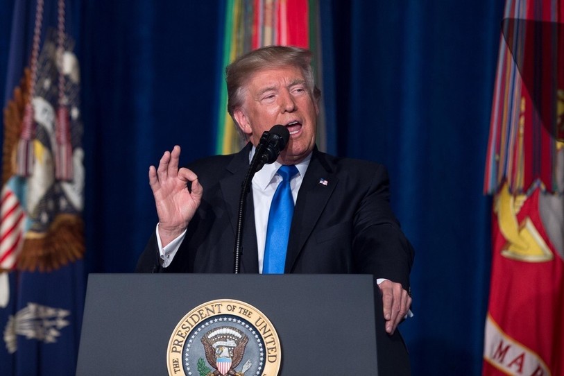 Donald Trump multiplie les publications virales. (Photo : archives).