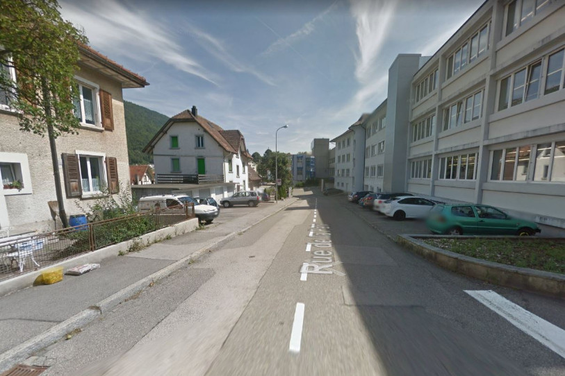 L'accident s'est produit dans ce secteur, sur la rue de la Paix. (Photo : Google Maps)