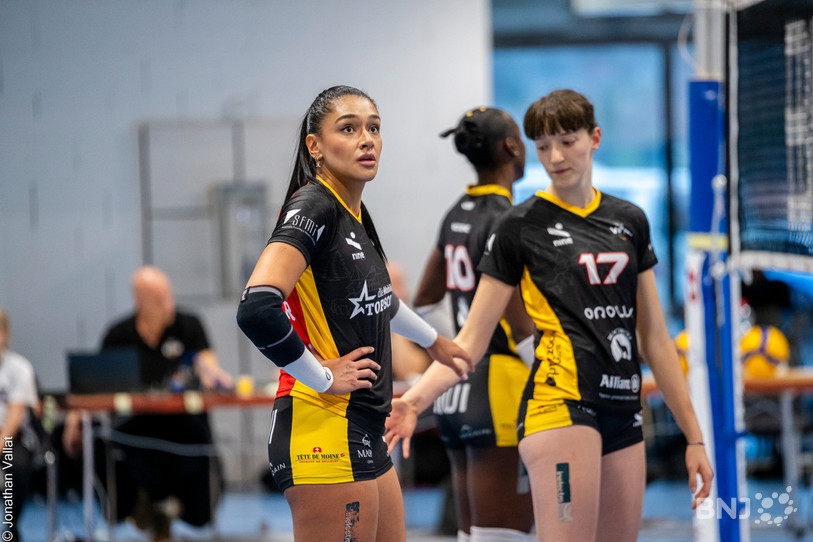 Le Volleyball Franches-Montagnes de Leticia Bonardi a connu un samedi compliqué au Tessin. (Photo : archives Jonathan Vallat)