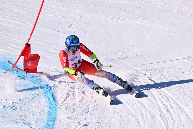 Il manque encore un petit quelque chose à Robin Cuche pour monter sur le podium en slalom. (Photo d'archives : R. Cuche)