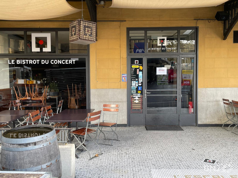 Le Bistrot du Concert était fermé ce lundi matin et le restera puisqu'il a été déclaré en faillite.