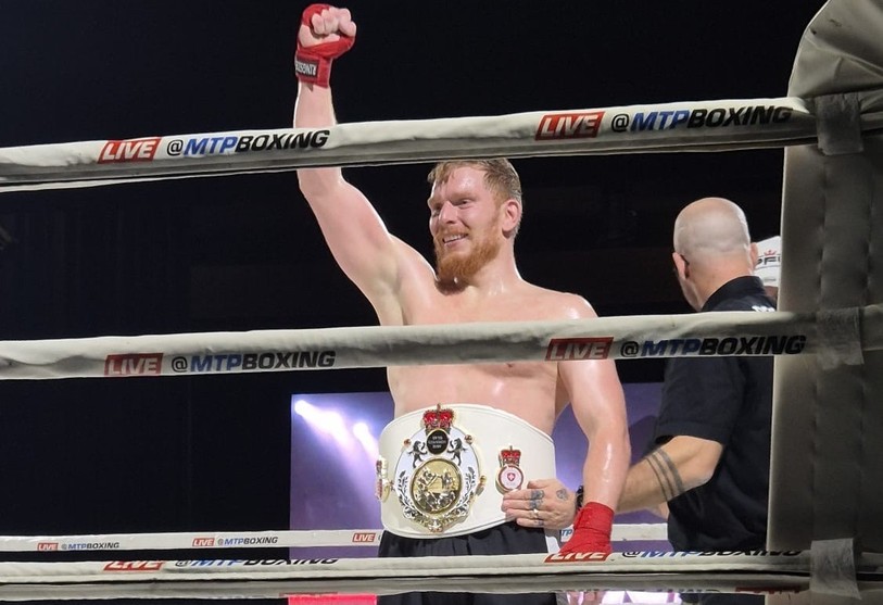 Ronan Bonnemain, champion de Suisse SCOS de boxe orientale. (Photo : Forum Sports et Arts Martiaux)