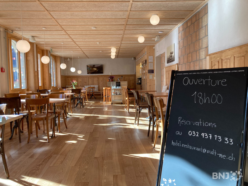 Le restaurant de la Maison de la Tourbière a rouvert ses portes vendredi. 