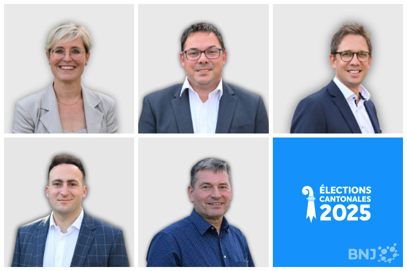 Le nouveau Gouvernement jurassien sera composé de trois socialistes, Rosalie Beuret Siess, Raphaël Ciocchi ainsi que Valentin Zuber et de deux centriste, Stéphane Theurillat et Jean-Paul Lachat.