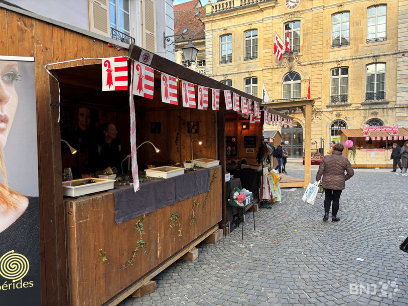 Deux cabanons à partager étaient proposés aux artisans. 