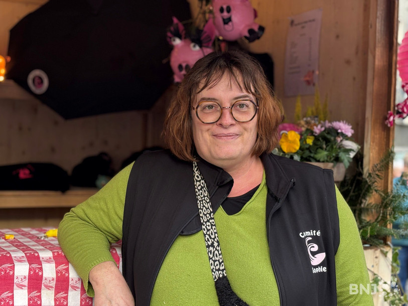 Sophie Barthod-Gressot occupe la présidence du marché de Saint-Martin depuis 2017.