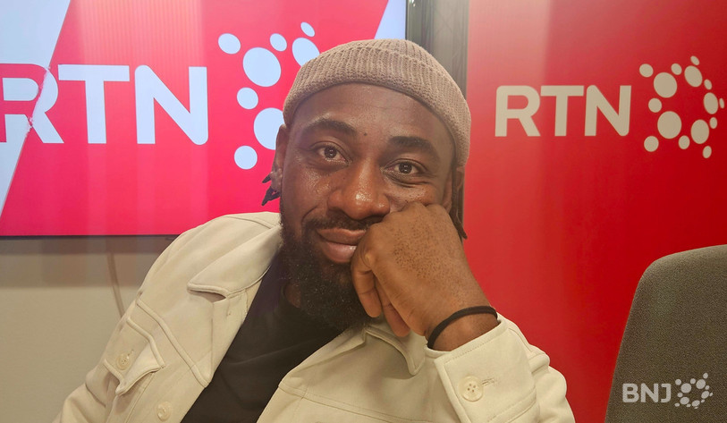 Christian Mukuna dans « La Matinale ». Avec une nostalgie qui lui va plutôt bien au teint.