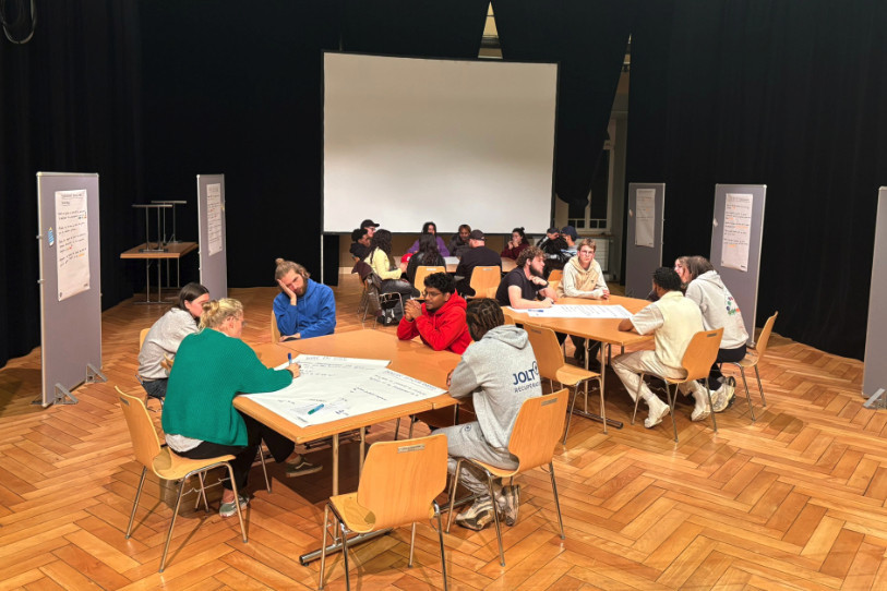 Ces soirées participatives se tiennent au Forum St-Georges à Delémont. (Photo : Ville de Delémont)