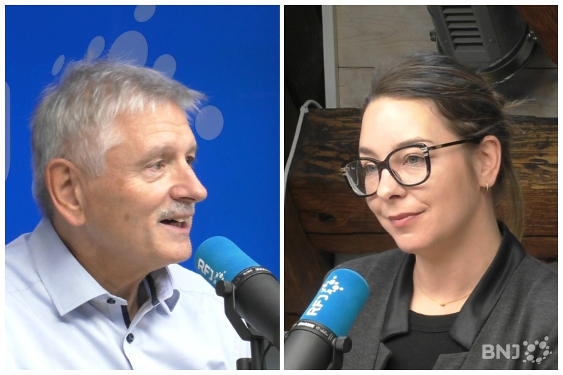 Le conseiller aux Etats Charles Juillard (Le Centre) et la députée au Parlement jurassien Lisa Raval (PS) ont débattu en direct dans « La Matinale ».
