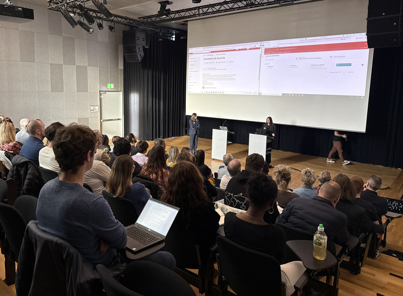 Le premier Forum Cyber des communes a organisé une septantaine de personne jeudi à Delémont (Photo : canton du Jura)