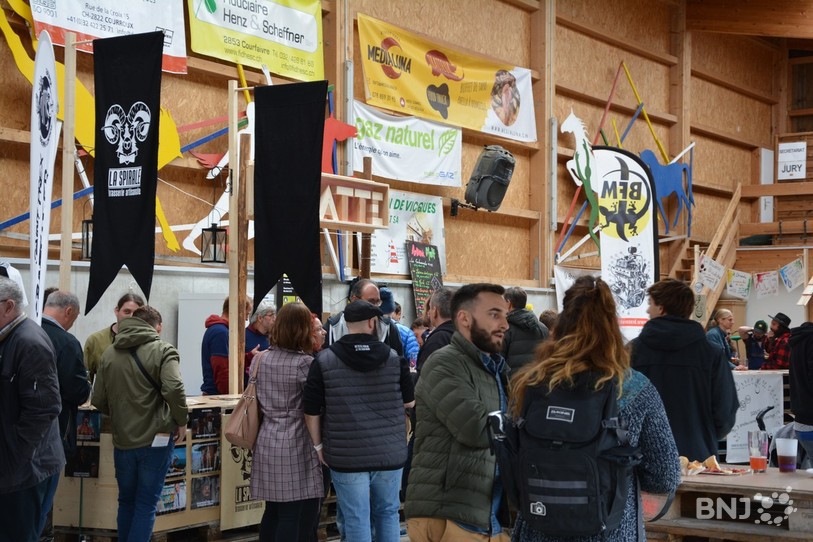 Le manège du Pré-Mochel à Delémont a accueilli la dernière édition d'Artisa'Malt.