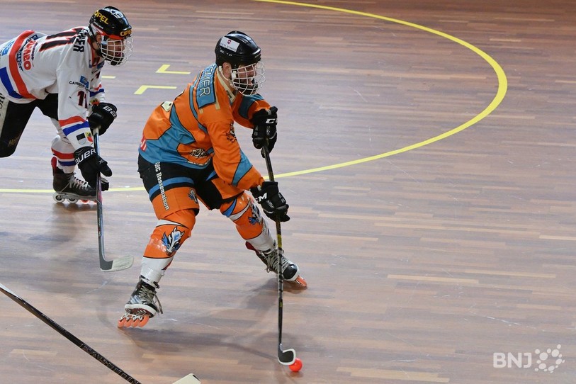Clément Stemer a inscrit le premier but des Rossignols (photo : Georges Henz).