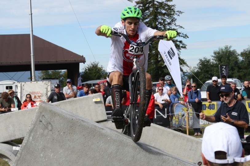 Vito Gonzales est monté sur la première marche du podium devant son public. (Photo: archives)