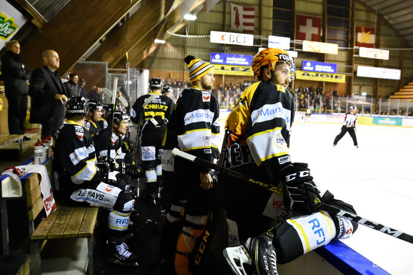 Philip-Michaël Devos et le HC Ajoie joueront un match supplémentaire en décembre (photo : Georges Henz).