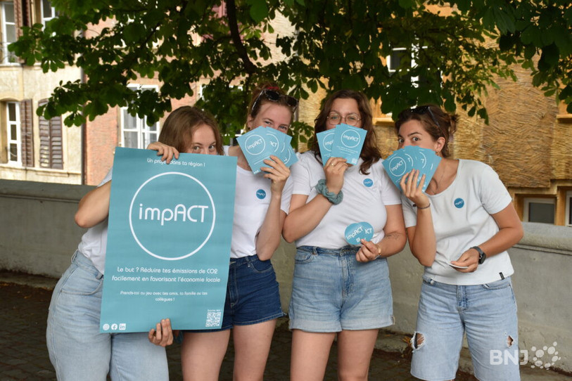 Le comité de l'association ECO2Challenge qui organise le défi ImpACT, a mis sur pied ce samedi une fête de clôture de la 2e édition de l'événement. (Photo : ImpACT)