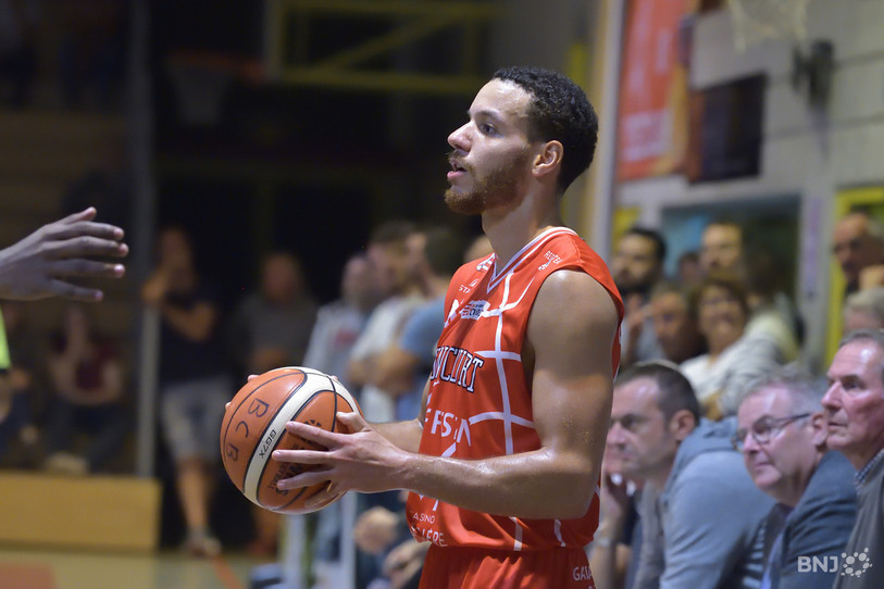 Eric Fongué, capitaine du BC Boncourt (photo : Georges Henz).
