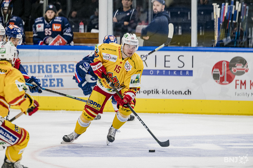 Gilian Kohler prolonge l'aventure avec le HC Bienne (photo : Jonathan Vallat).