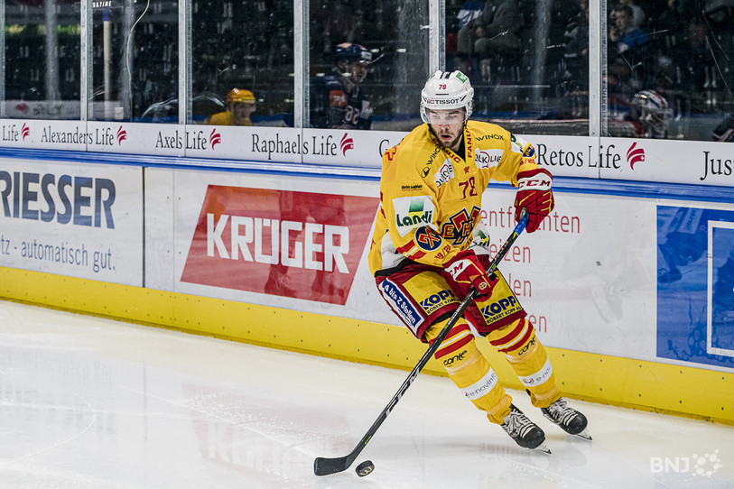 Malgré une réussite de Marc-Antoine Pouliot, le HC Bienne est reparti bredouille des Grisons. (photo : Jonathan Vallat).