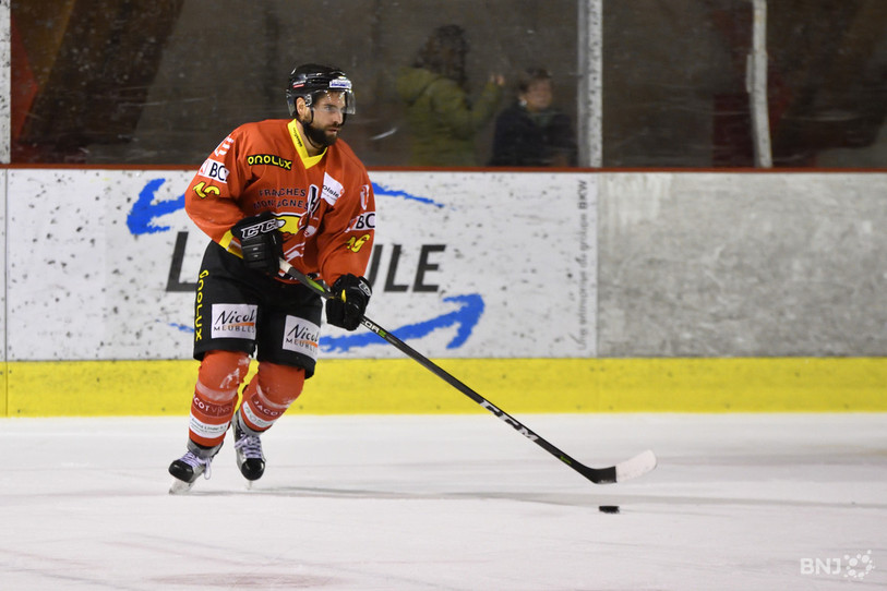 Miguel Orlando a marqué le cinquième but pour les siens. (Photo : Georges Henz).