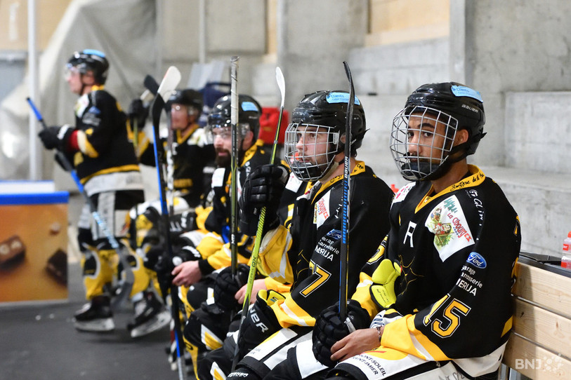 Loïc Pécaut et le HC St-Imier ne sont plus invaincus (photo : archives/Georges Henz).