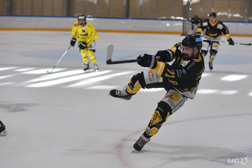 Gaëtan Struchen a inscrit le troisième but des Bats. (photo : Georges Henz).