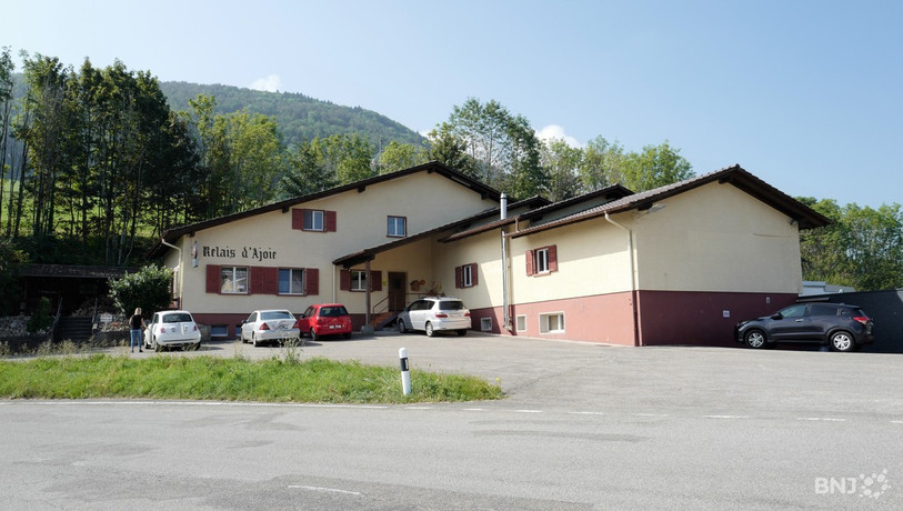 Le bâtiment qui abritait le Relais d'Ajoie.