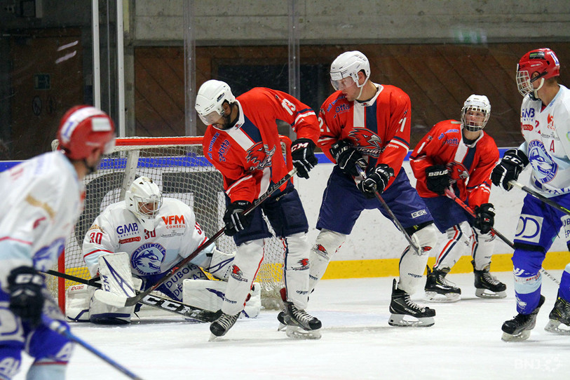 Le HC Uni n'a pas tremblé devant le but vendredi. (photo: archives)