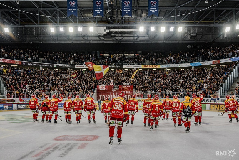 Bienne a régalé son public avec six buts inscrits.