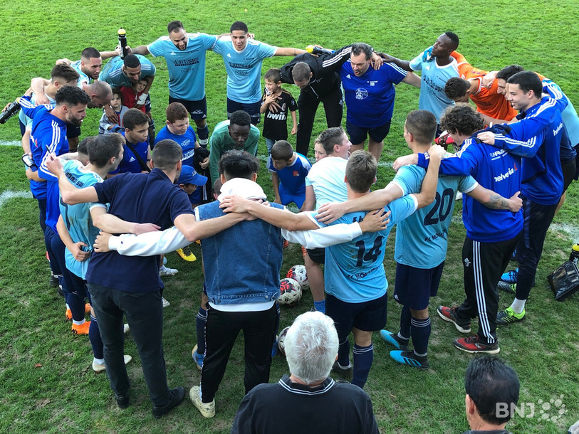 Le FC Moutier a eu fort à faire dimanche. 