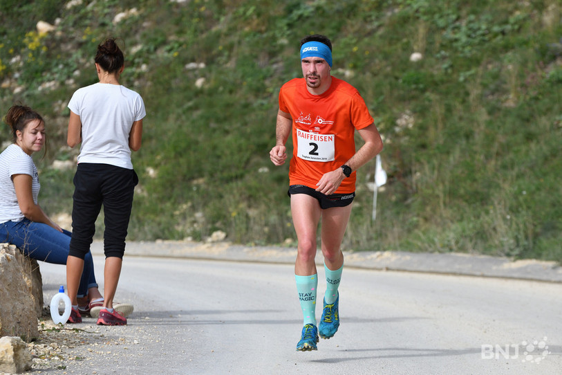 Jérémy Hunt domine le Tabeillon. (Photo : Georges Henz)