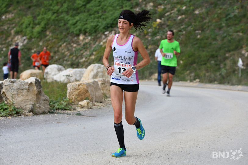 La prochaine édition des Courses du Tabeillon n'aura pas lieu (ici Morgane Crausaz en 2019). (Photo : Georges Henz)