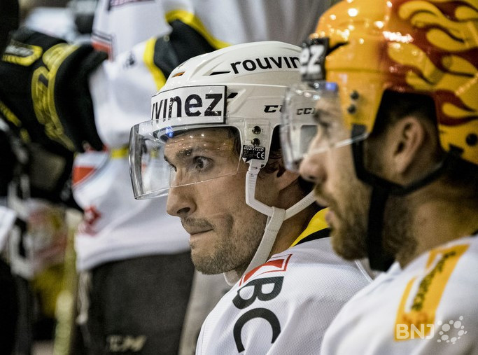 Jonathan Hazen et Philipp-Michaël Devos ont marqué des points, pas le HCA (archives).