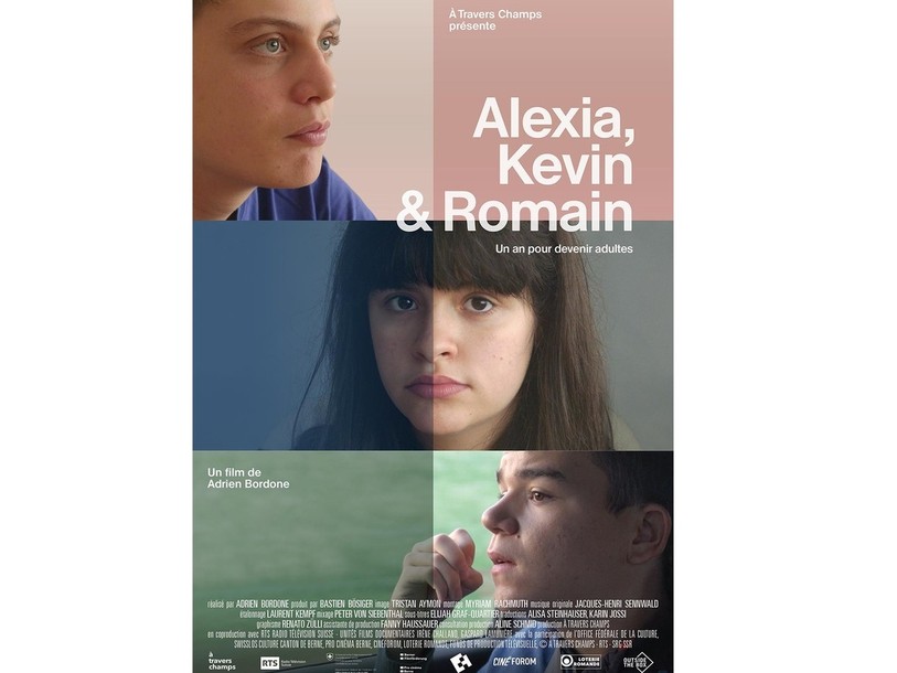 Le film raconte l'histoire d'Alexia, de Kevin et de Romain, qui vont avoir 18 ans et qui songent à leur futur et rêvent de liberté. (Photo : atraverschamps.ch)