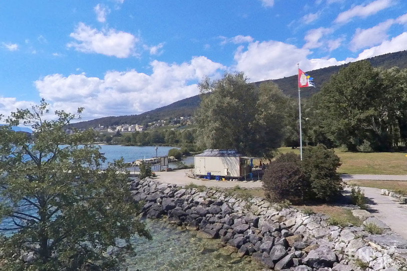 La Paillote est installée près du débarcadère à Saint-Blaise. (Photo: Google Maps)