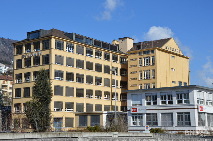 Le site neuchâtelois de Bulgari à Monruz. (Photo : archives).
