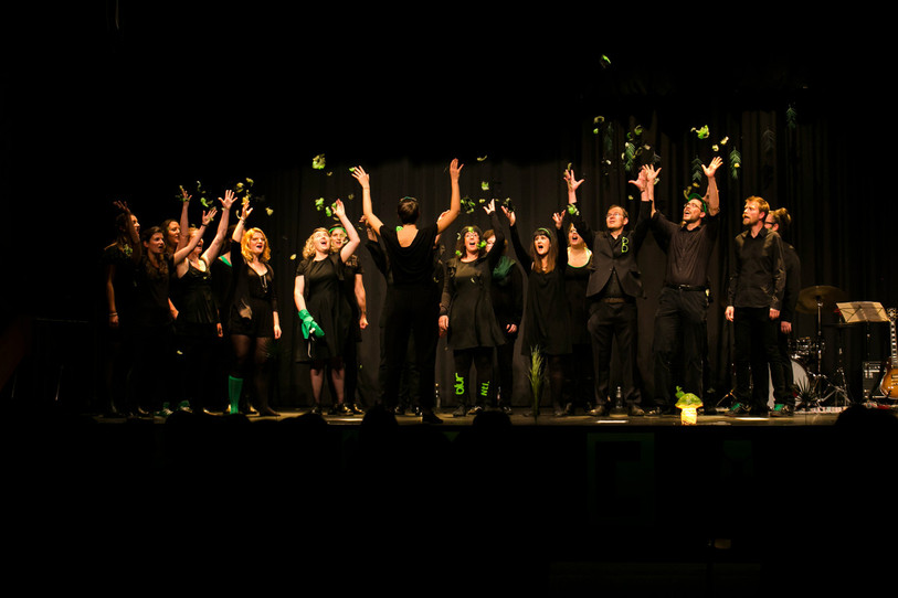 SCAT se compose d'une trentaine de choristes et de quelques musiciens. (photo : Étienne Grandjean)