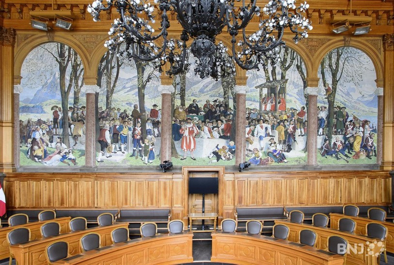 La salle du Conseil des États (Photo : parlament.ch)