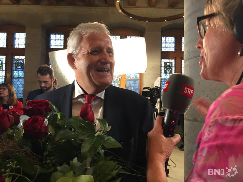 Le candidat au Conseil des États Hans Stöckli.