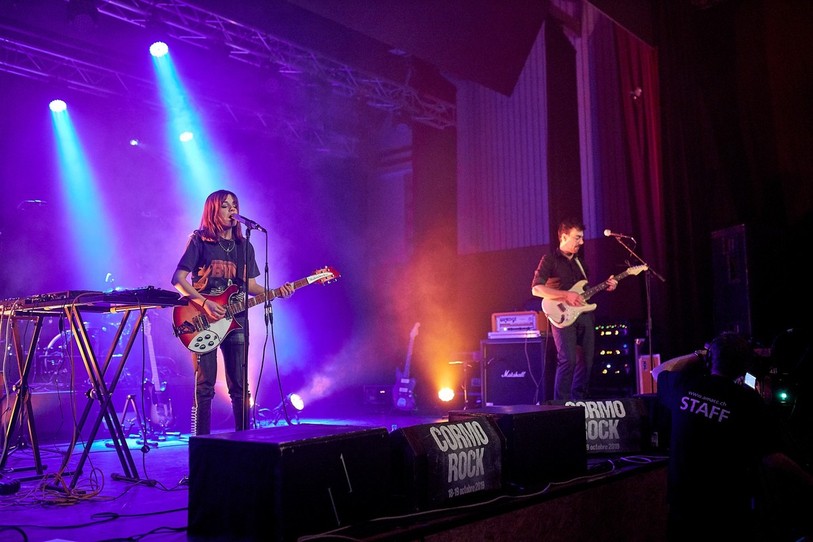Le duo régional Archair était à l'affiche de ce Cormo'Rock 2019 (photo: Damien Carnal)