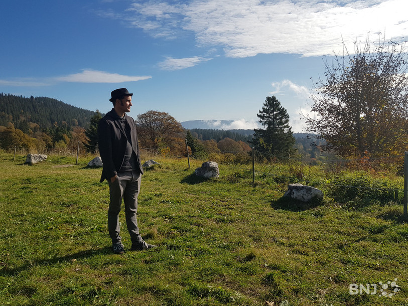 Armelle a retrouvé Guillaume Perret à la Vue-des-Alpes.